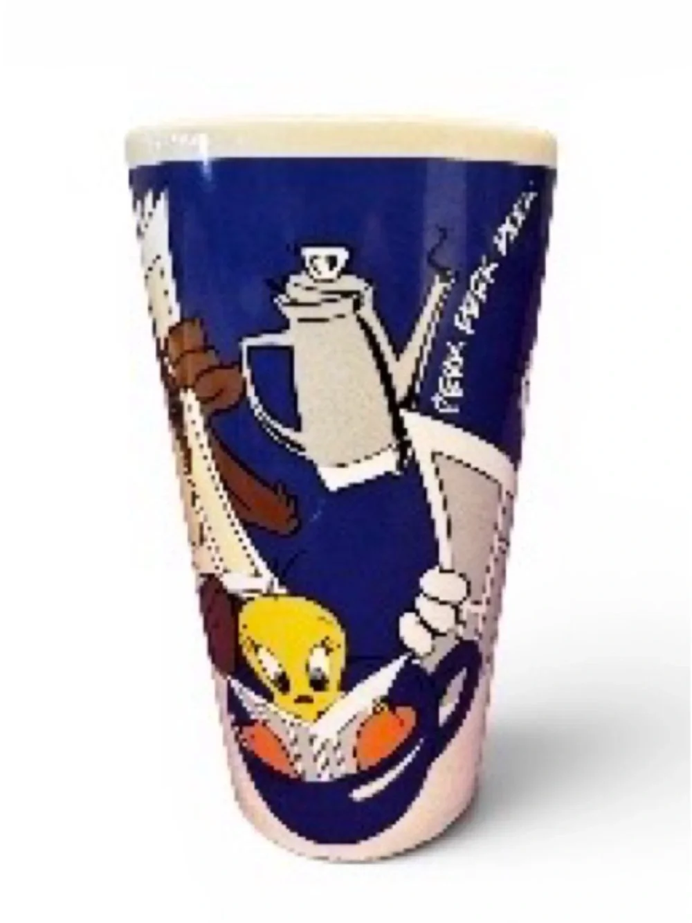 Looney Tunes Bugs Bunny Blue Ceramic Coffee Mug